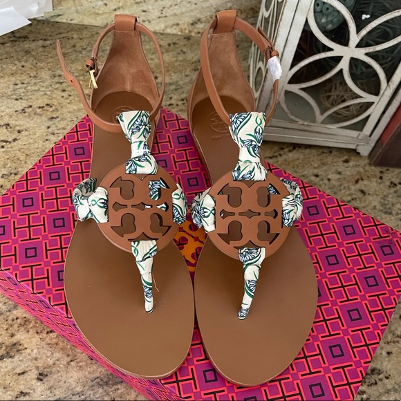 New Tory Burch scarf sandal ❤️ - Picture 7 of 9